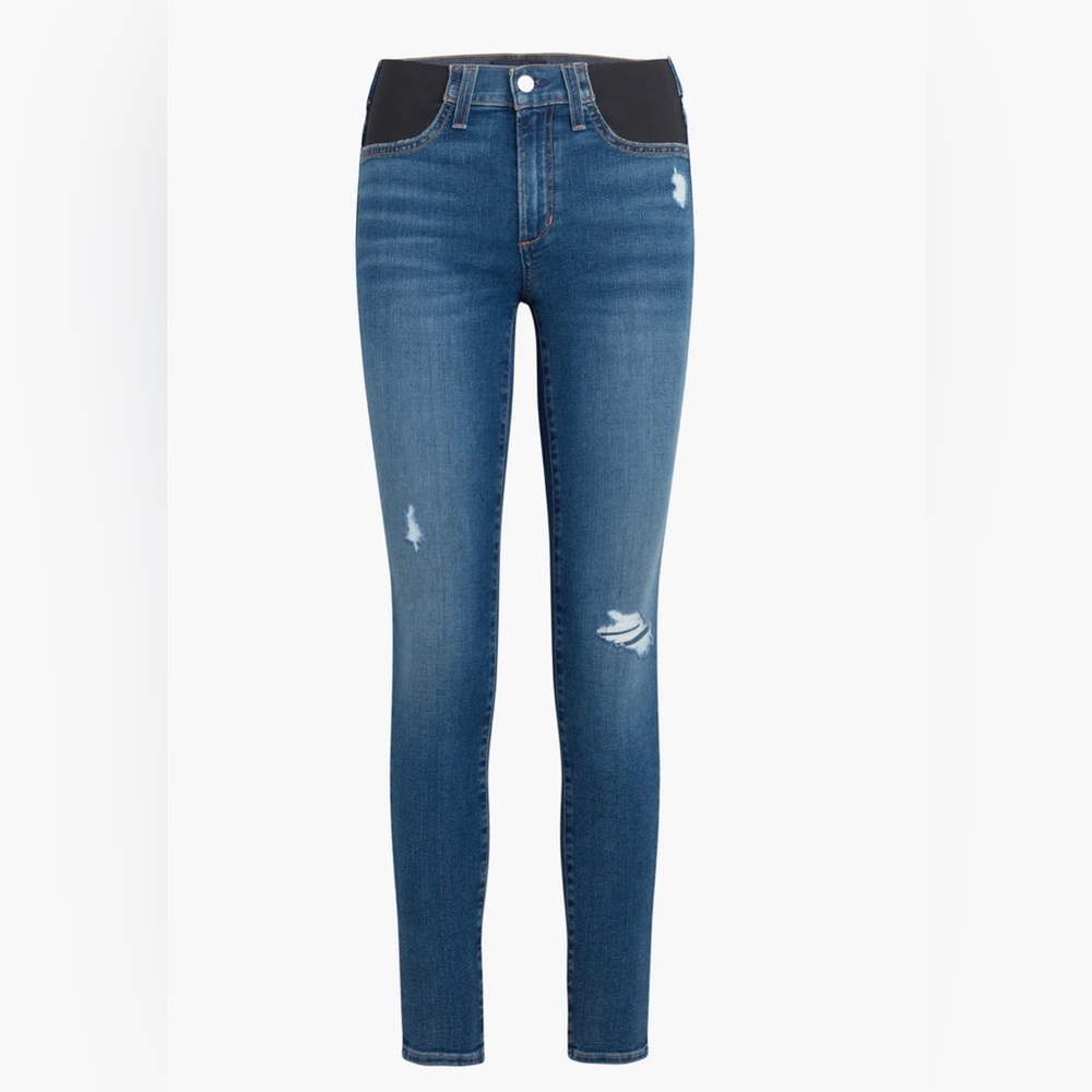 Joe's Jeans The Icon Maternity Mid Rise Skinny Ankle Jean Women's Size 30